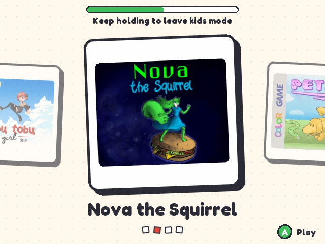 Holding SELECT and START