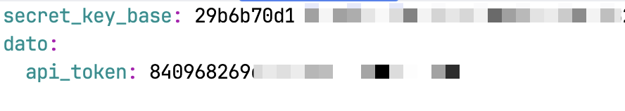 Example of secrets on Rails credentials